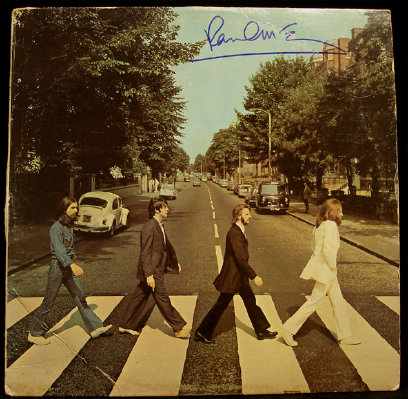 Paul McCartney Autographed Album