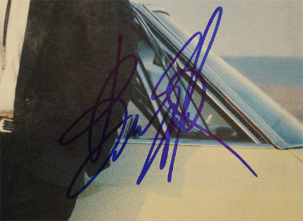 Bruce Springsteen signed Tunnel Of Love album