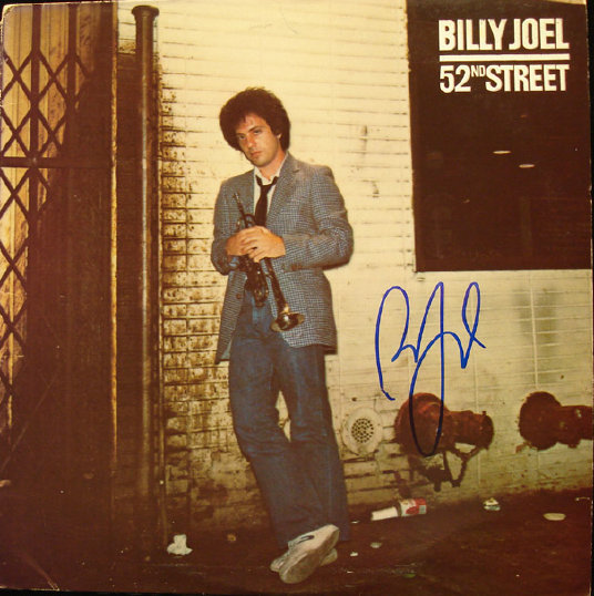 Billy Joel Signed Album - 52nd Street