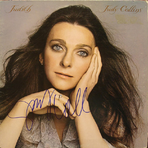 Judy Collins Autographed Album - Judith