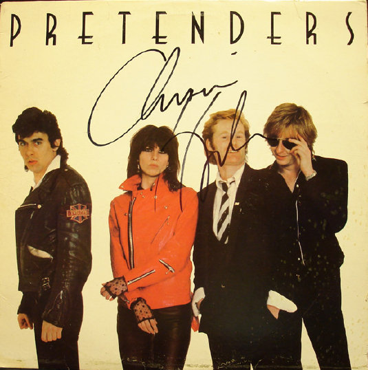 Chrissie Hynde Autographed Album