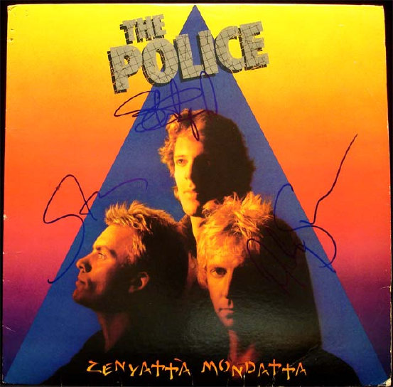 The Police Signed Album