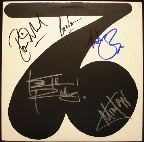 Rolling Stones Signed Album