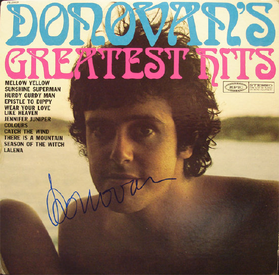 Donovan Autographed Album