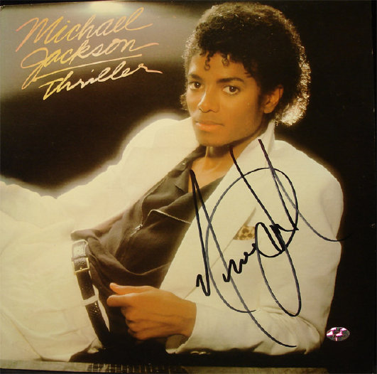 Michael Jackson Autographed Album