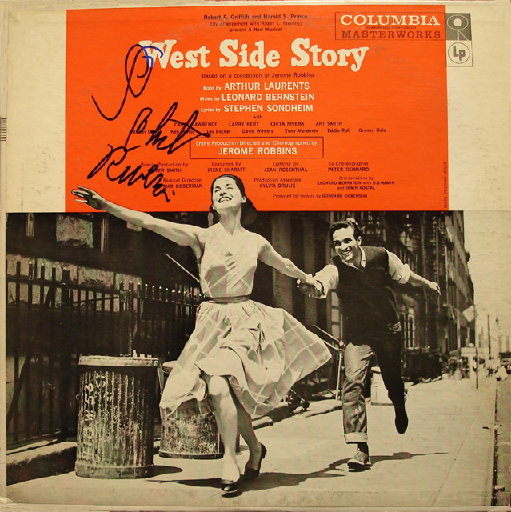 Chita Rivera Autographed West Side Story