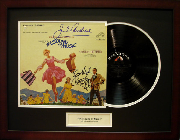 The Sound of Music Autographed Soundtrack