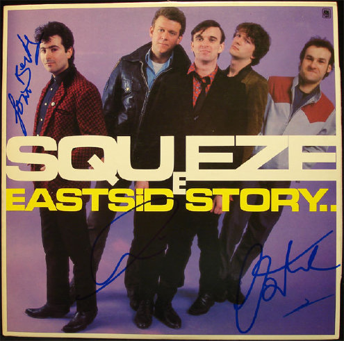 Squeeze Autographed Album