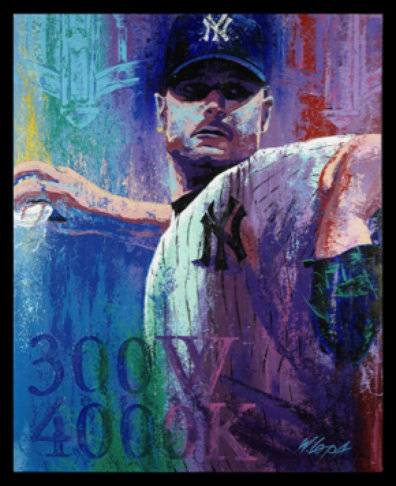 Roger Clemens by Bill Lopa