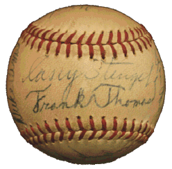 1963 New York Mets Team Signed Baseball