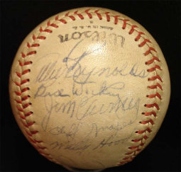 1951 New York Yankees Team Signed Baseball