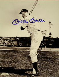 Mickey Mantle Signed Photos