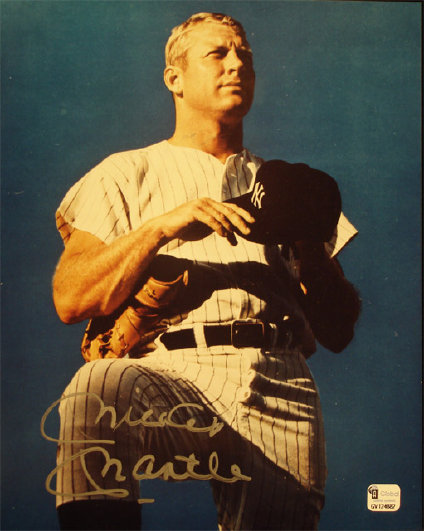 Mickey Mantle Autographed 